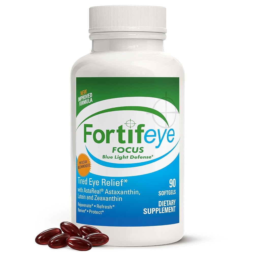 Fortifeye Focus Eye Care Supplement - 90 Softgels