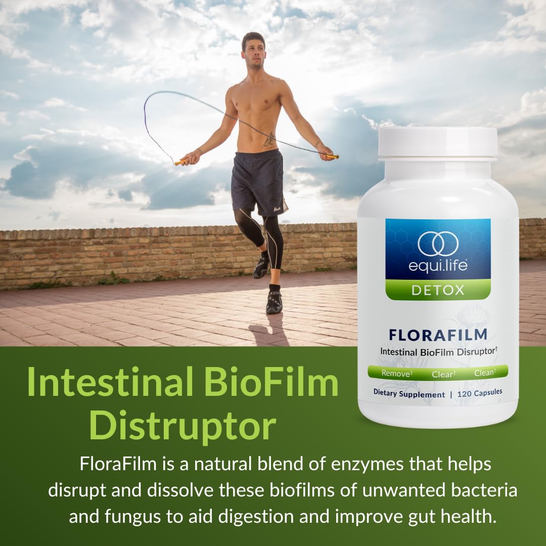 Equilife FloraFilm Enzyme Blend for Gut Health - 120 Capsules - image 5