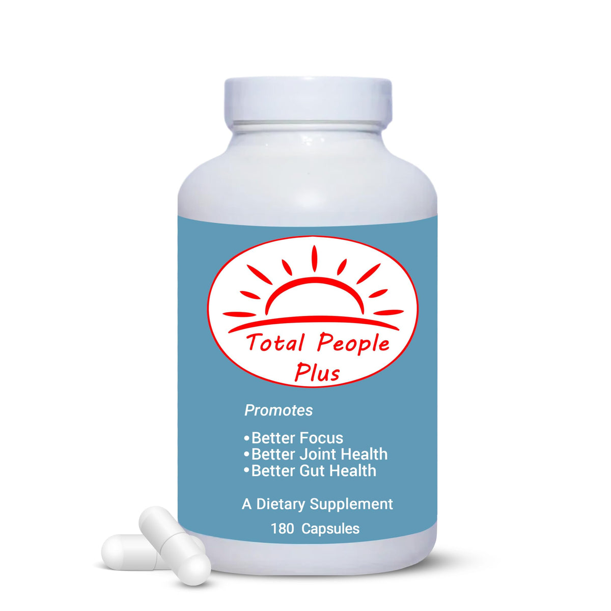 Total People Plus Multivitamin & Minerals for Adults - 180 Capsules