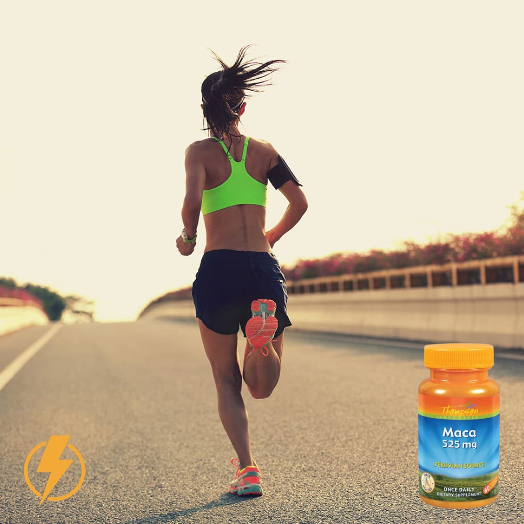 Thompson Nutritional Maca 525mg - 60 Vegetarian Capsules - image 5