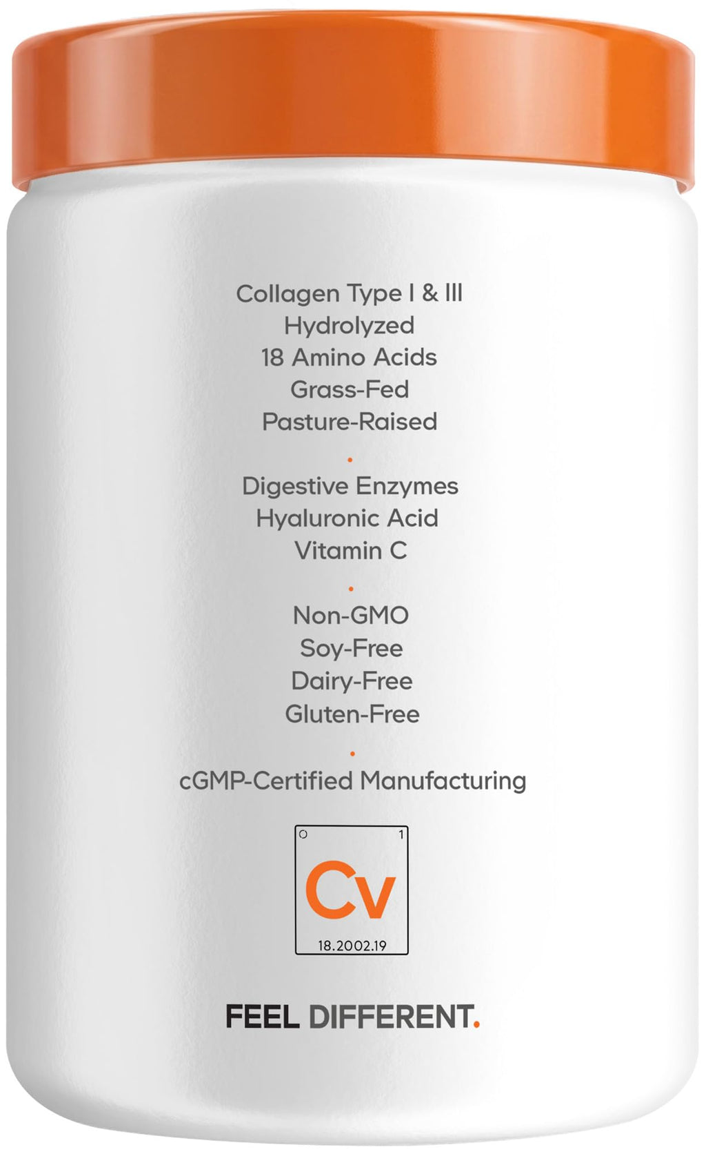 Codeage Collagen Peptides Powder with Vitamin C & Hyaluronic Acid - 10 oz - image 9