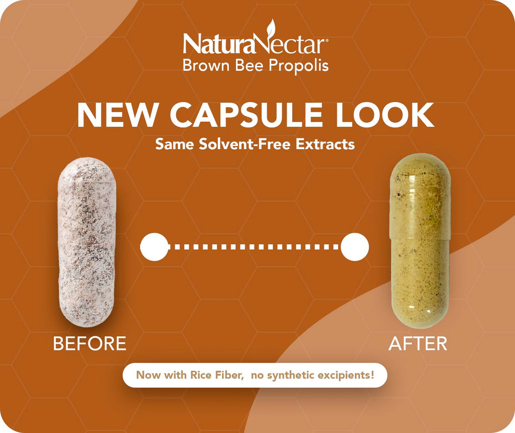 NaturaNectar Brown Bee Propolis - 60 Capsules - image 7