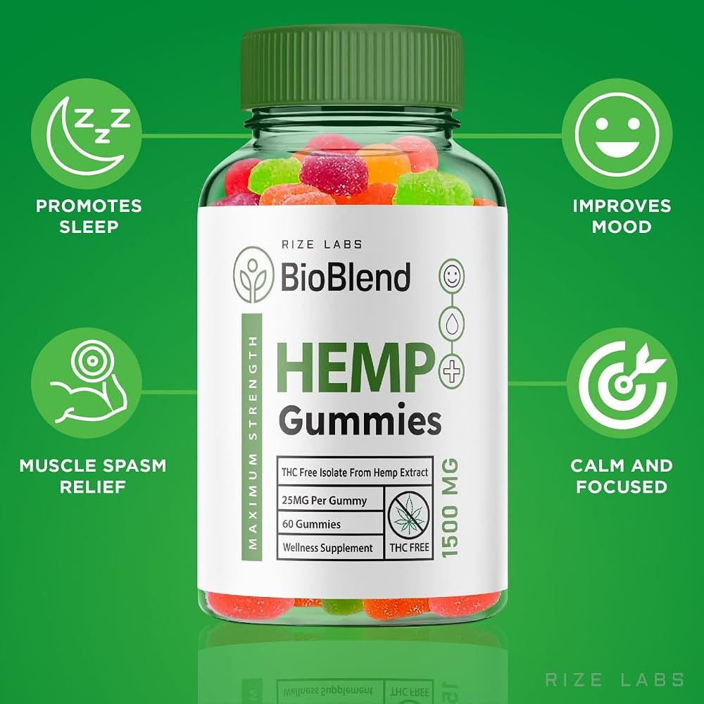 rize labs BioBlend Gummies for Wellness - 300 Gummies - image 7