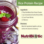 NutriBiotic Chocolate Rice Protein Powder - 22.9 oz - image 4