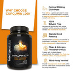 Intelligent Labs Curcumin Turmeric Extract 1000mg Joint Support - 120 Capsules - image 3