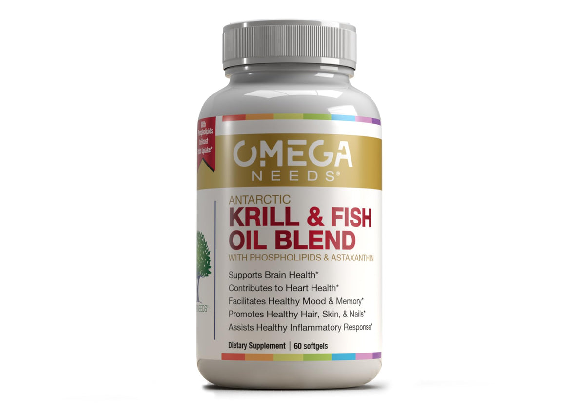 Neuro Needs Omega-3 Fish Oil 1000mg EPA & DHA - 60 Softgels
