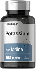 Horbäach Potassium Chloride Plus Iodine - 180 Tablets