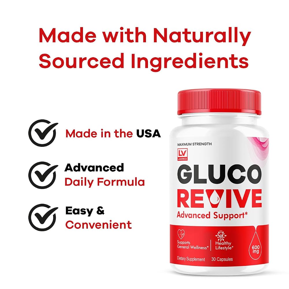 LIVORKA Gluco Revive Capsules - 30 Capsules - image 5