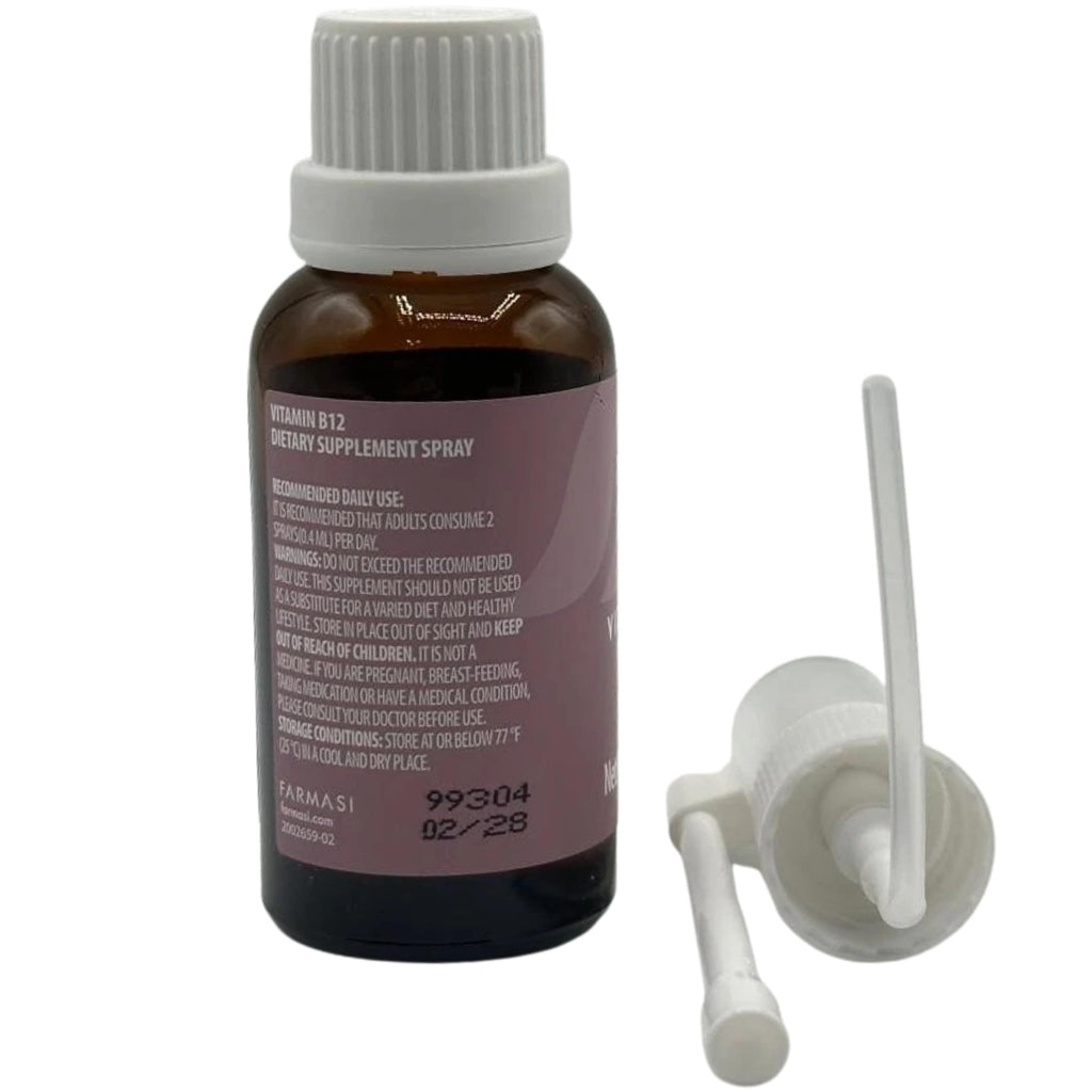 FARMASi Nutriplus Vitamin B12 Spray Strawberry Flavored - 0.67 fl oz - image 6