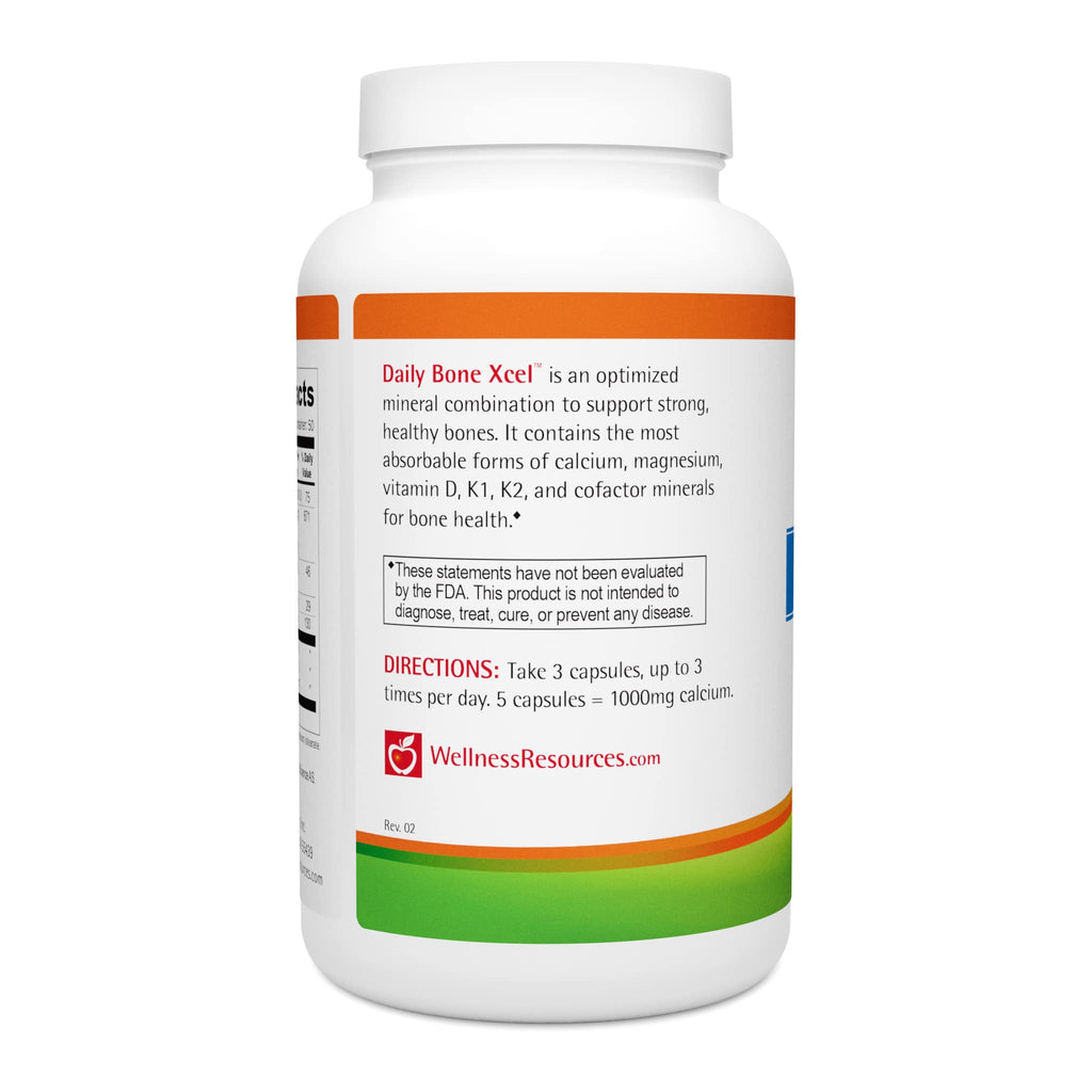 Wellness Resources Daily Bone Xcel Bone Support - 150 Capsules - image 3