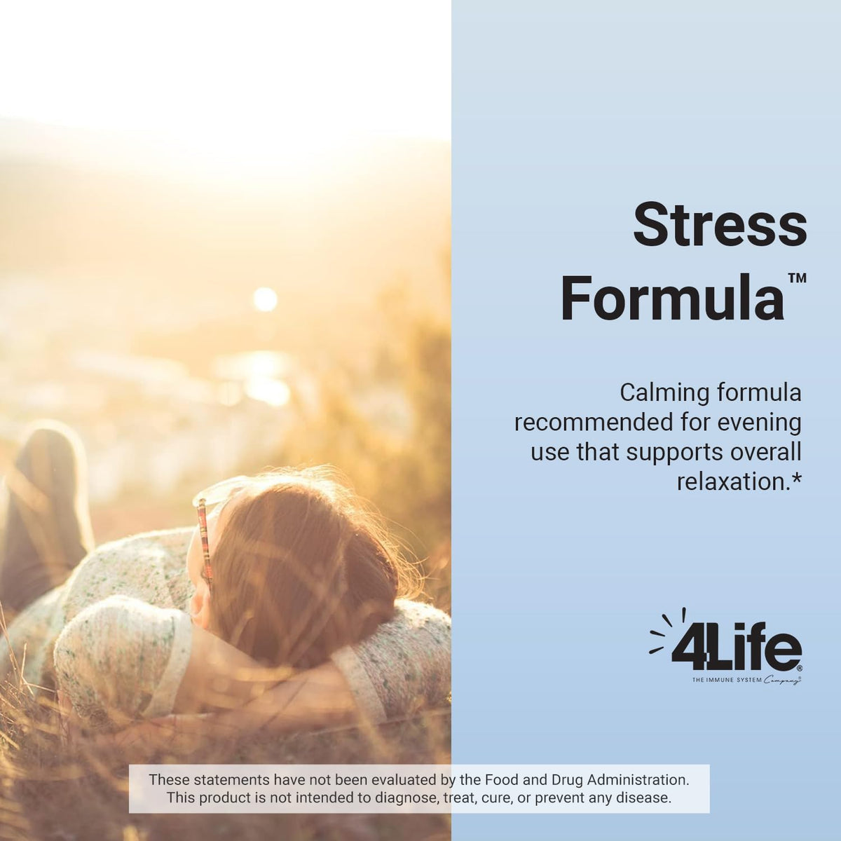 4Life Stress Formula Sleep Support with Lemon Balm Valerian - 60 Capsules - image 5