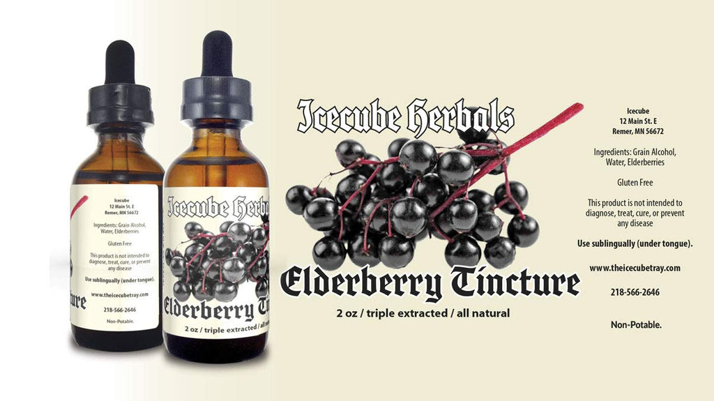 Icecube's Chaga Triple-Extracted Elderberry Extract - 2 oz. - image 2