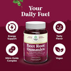 Natures Craft Flow Boosting Beet Root Gummies - Invigorating Beet