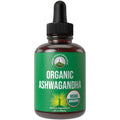Peak Performance USDA Organic Ashwagandha Liquid Drops - 2 Fl Oz