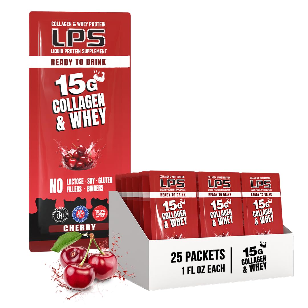 Nutritional Designs LPS Liquid Collagen & Whey Protein Supplement