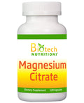 Biotech Nutritions Magnesium Citrate 225 mg - 120 Vegetarian Capsules