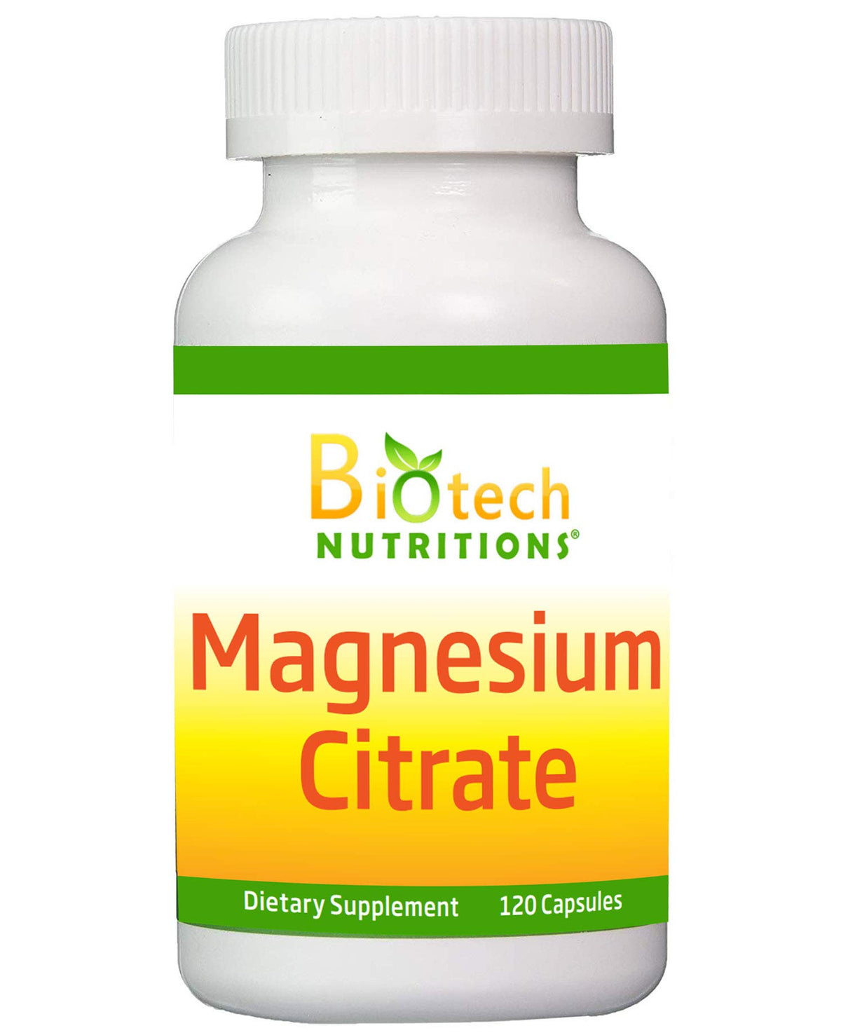 Biotech Nutritions Magnesium Citrate 225 mg - 120 Vegetarian Capsules