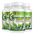 Sunshine Naturals Spirulina. 60 Tabs