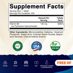 Vitamatic Vitamin B6 100 mg Tablets - 250 Count - image 2