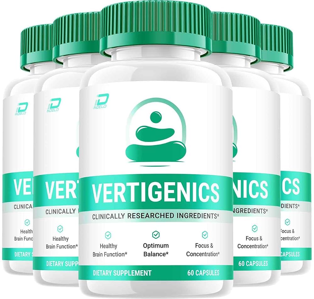 Indelo Vertigenics Brain Supplement Capsules - 300 Count