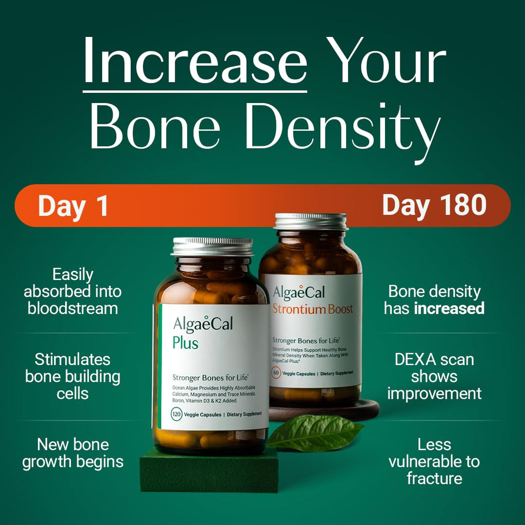 ALGAECAL Bone Builder Pack - Plant Based Calcium Supplement