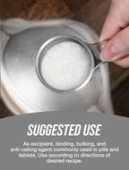 BulkSupplements.com Microcrystalline Cellulose Powder (MCC)