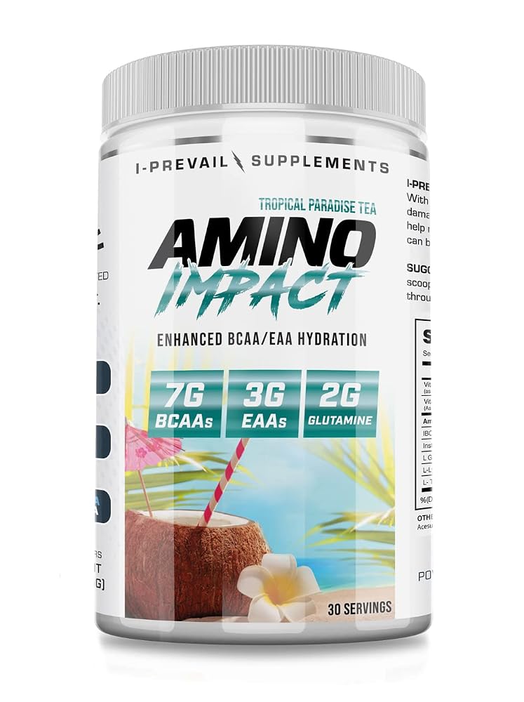 I-Prevail Supplements Amino Impact BCAA - image 3