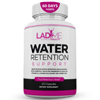 LadyMe Water Retention Pills for Women Bloating Relief - 60 Capsules