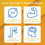 CALMOUR Vitamin D3 Strips