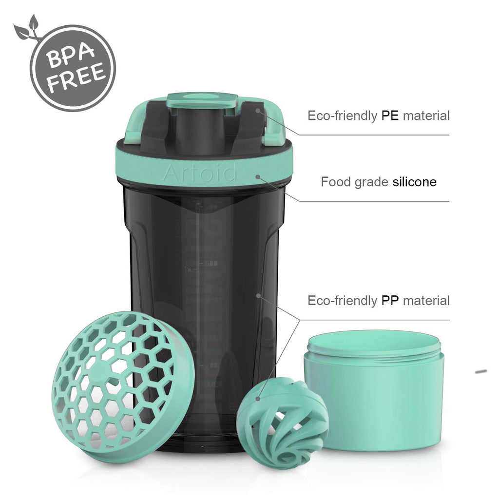 Artoid Mode Inspirational Fitness Workout Sports Protein Shaker