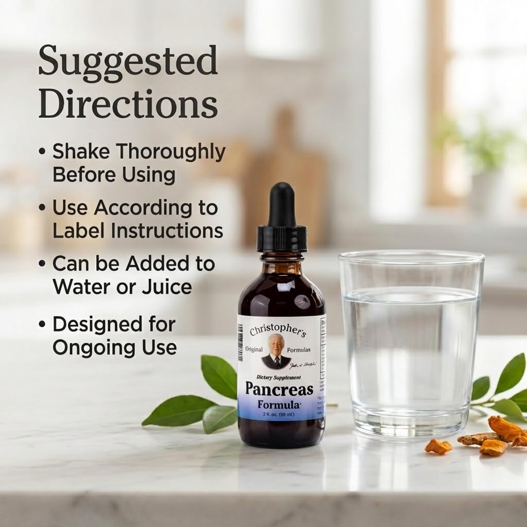 Christopher's Original Formulas Pancreas Formula Extract - 2 fl oz - image 6
