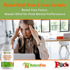NaturaVivo Master Mind Brain & Focus Formula - 60 Capsules - image 4