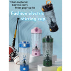 TDXVPB Self electric Stirring Cup with powder box Protein Shake