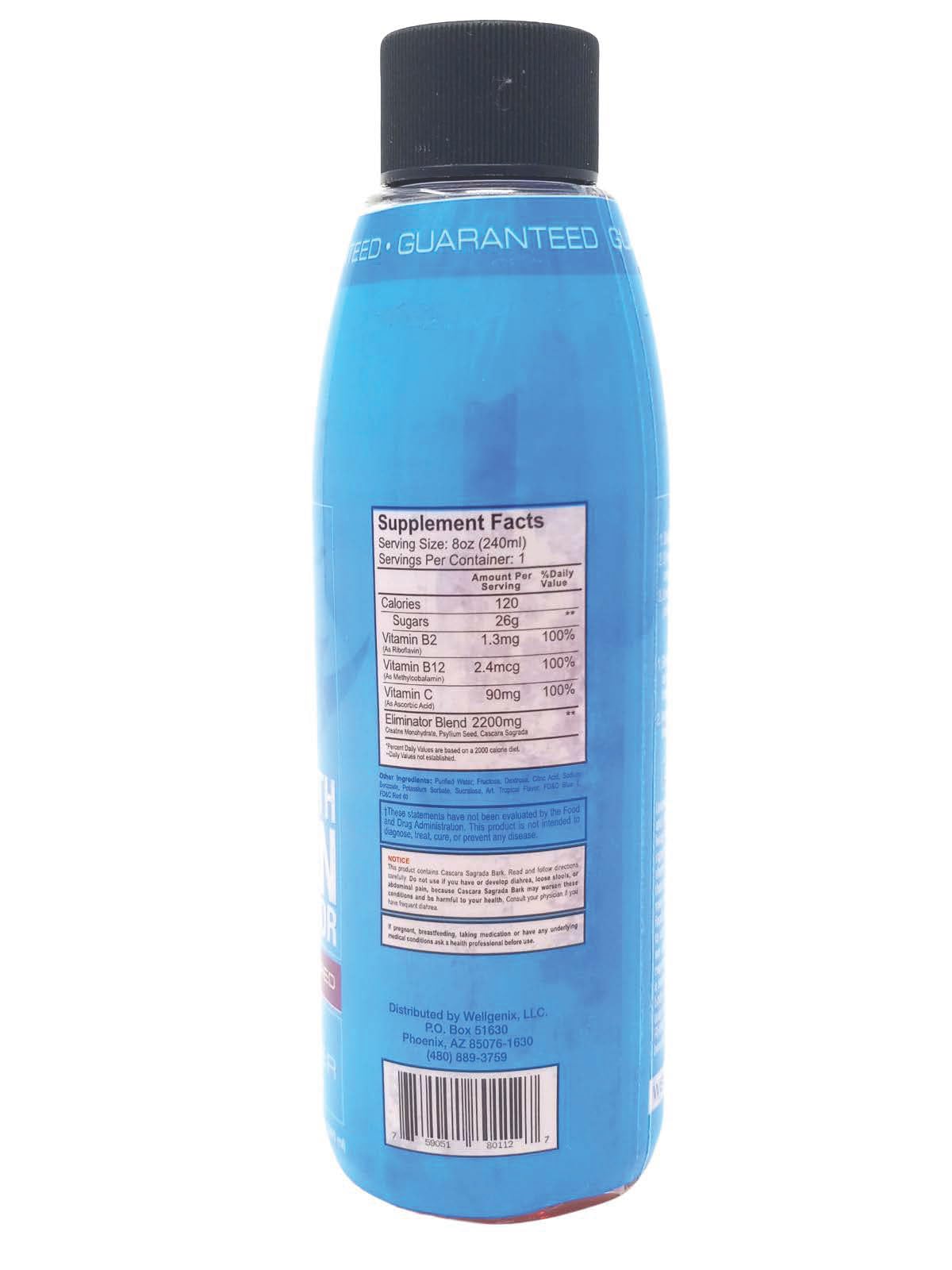 Wellgenix- Omni Rhino-Natural Body Cleanser- Berry Flavor- 8oz