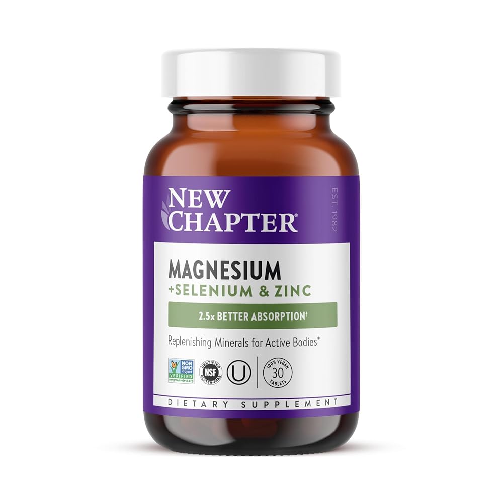 New Chapter Magnesium-Selenium-Zinc Supplement