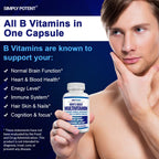 Simply Potent Daily Multivitamin for Men - 60 Capsules - image 5