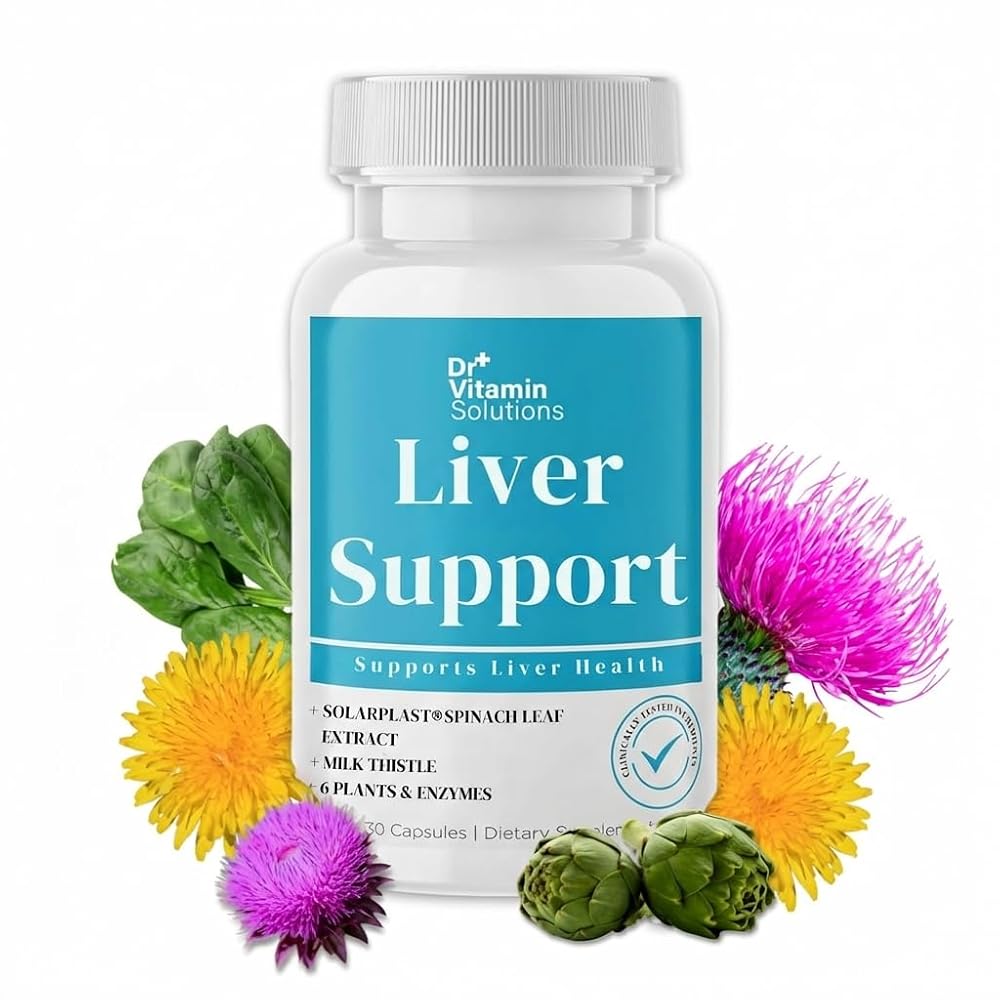 DR VITAMIN SOLUTIONS Liver Cleanse Detox Milk Thistle - 30 Capsules