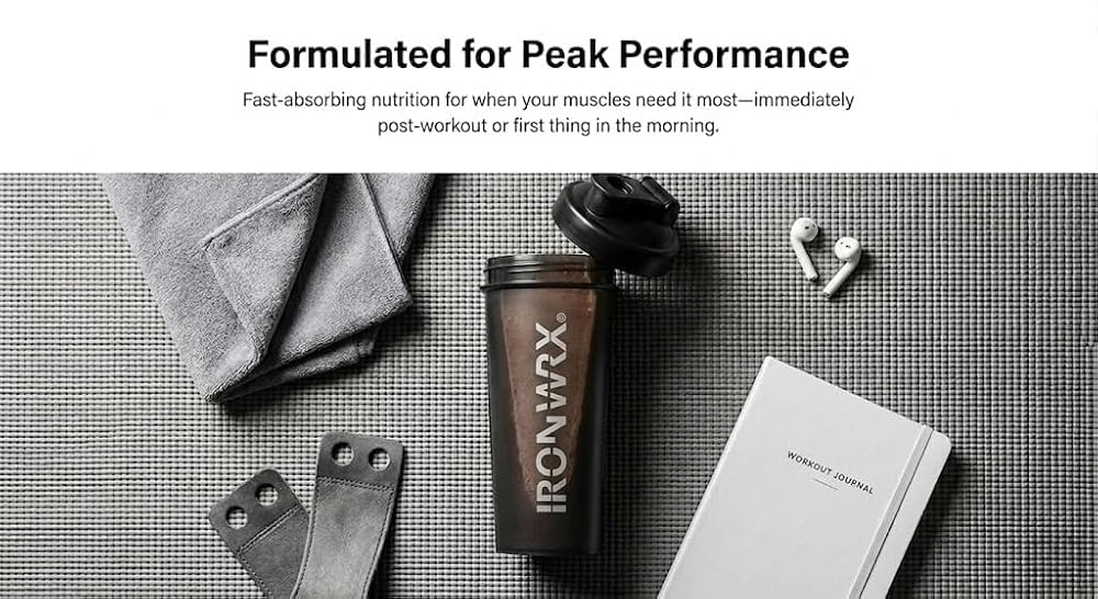 IRONWRX 100% Hydrolyzed Whey Protein Isolate