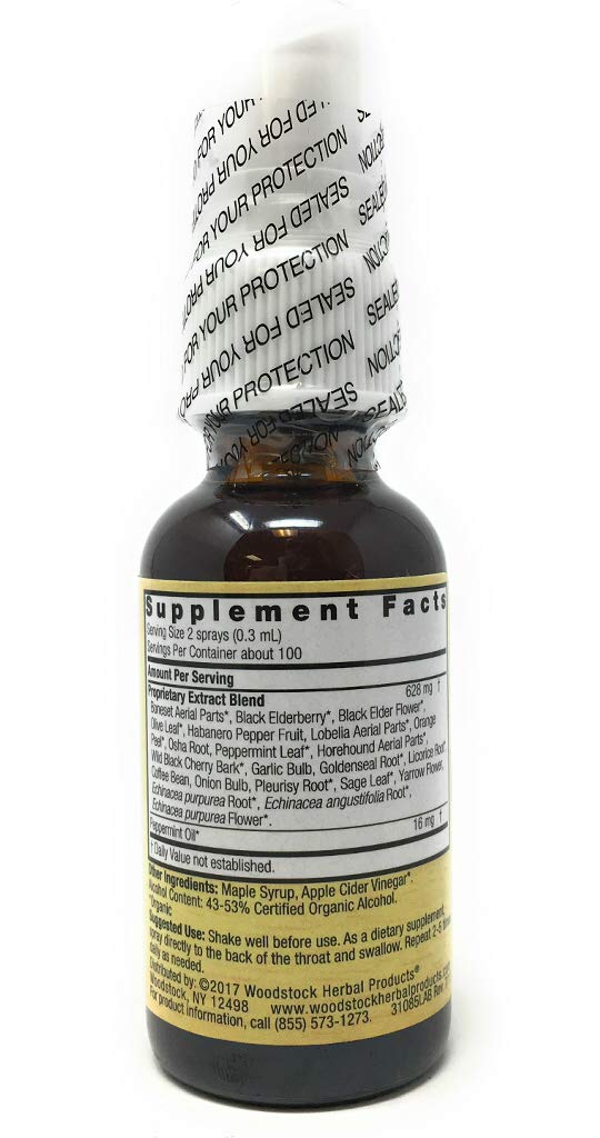 Woodstock Herbal Products C&F On The Go Spray - 1 Fl Oz - image 3