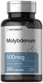 Horbäach Molybdenum 500mcg - 200 Capsules