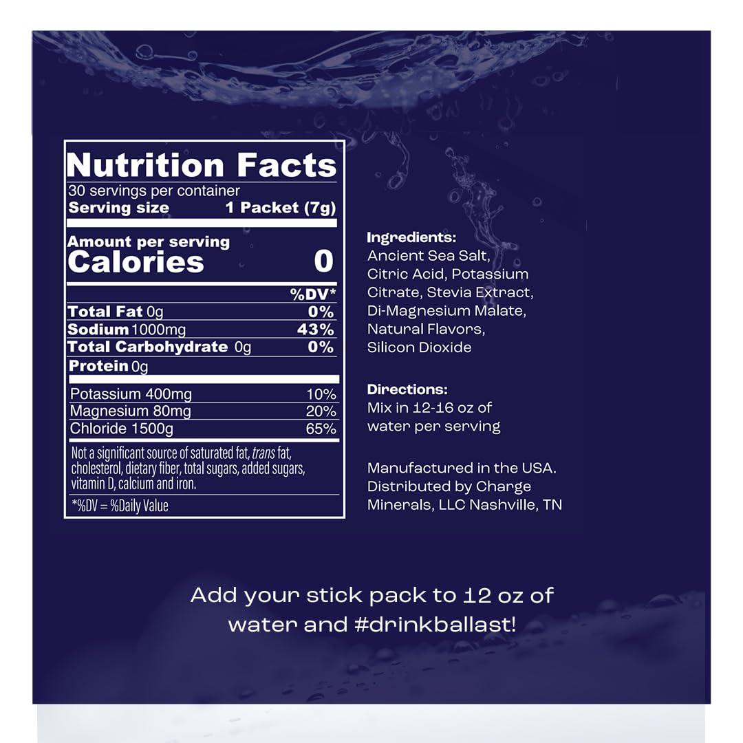 Ballast Zero-Sugar Electrolytes Citrus Lime Hydration Powder - 30 Servings - image 3