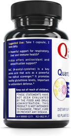 Quantum Nutrition Labs NAC N-Acetyl-L-Cysteine - 60 Vegetarian Capsules - image 3