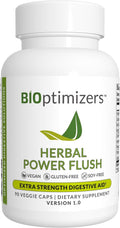 BIOptimizers Herbal Power Flush Digestive Cleanse - 90 Capsules