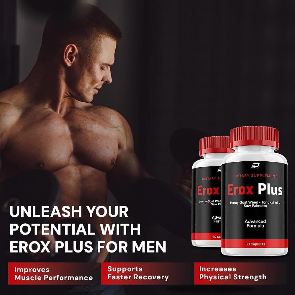 Indelo Erox Plus for Men Capsules Energy Support - 60 Capsules - image 3