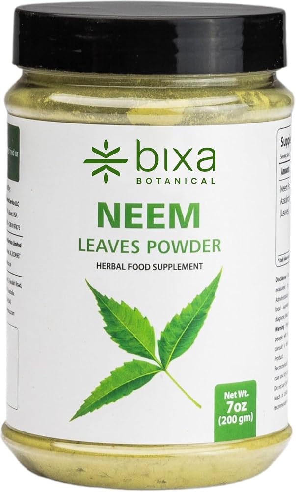 bixa BOTANICAL Neem Leaf Extract Ayurvedic Natural Herbal Supplement - image 3