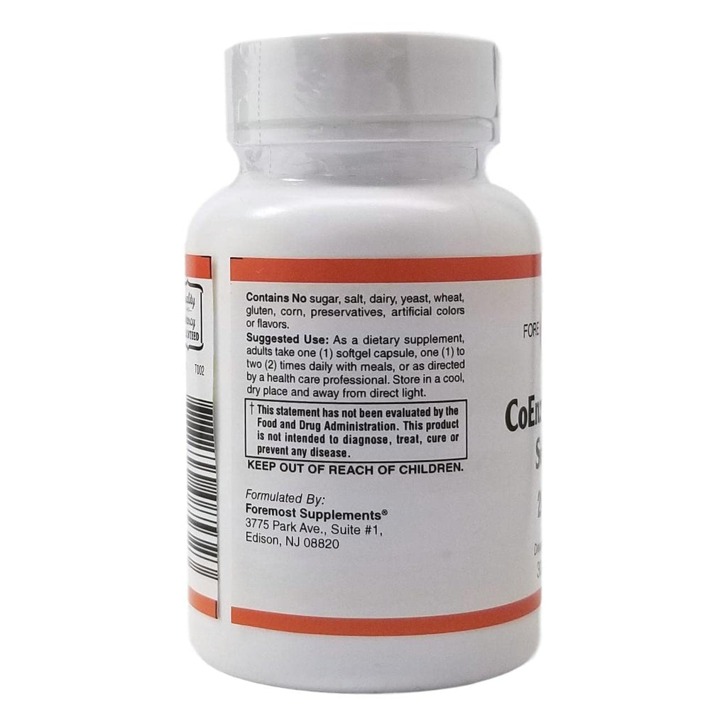 Holistic Health International CoQ10 200 mg - 30 Softgels - image 3