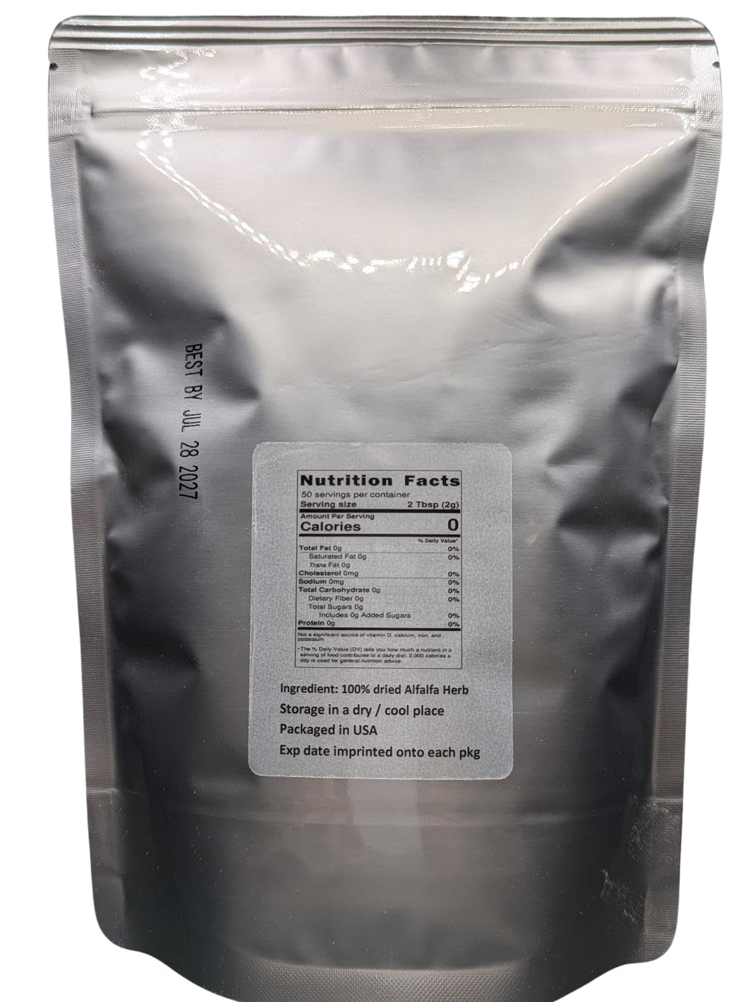 Nature Tea Alfalfa - Medicago Sativa Dried Loose Leaf c/s 100% from