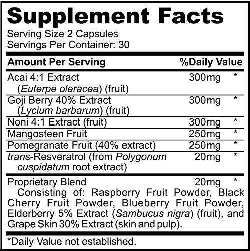Sigmaceutical Super Antioxidant Capsules Superfruit Blend - 60 Count - image 8