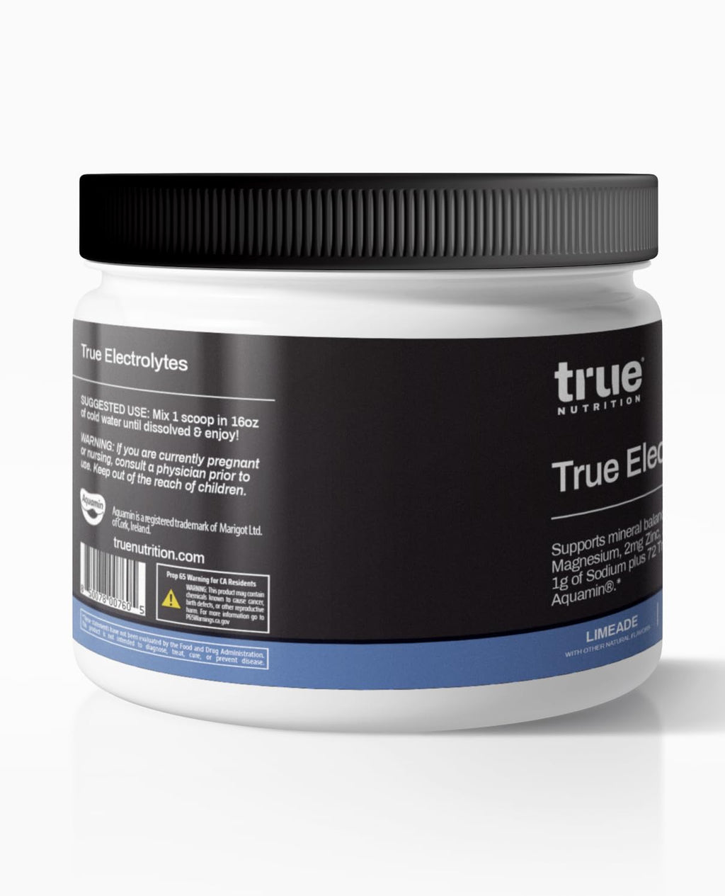 True Nutrition Electrolyte Hydration Supplement Drink Mix Limeade - 45 Servings - image 3