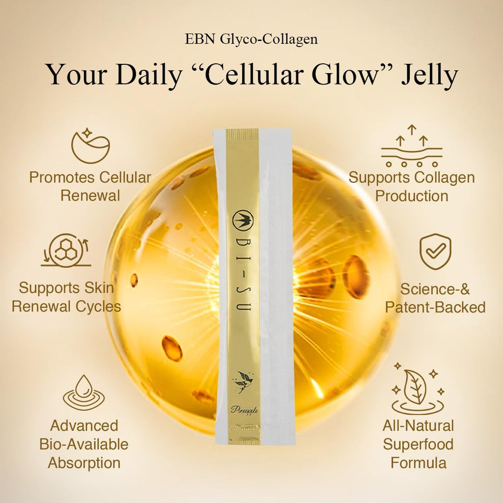 BI-SU Bird's Nest Essence Collagen Jelly Stick with Vitamin C